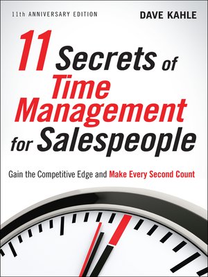 cover image of 11 Secrets of Time Management for Salespeople